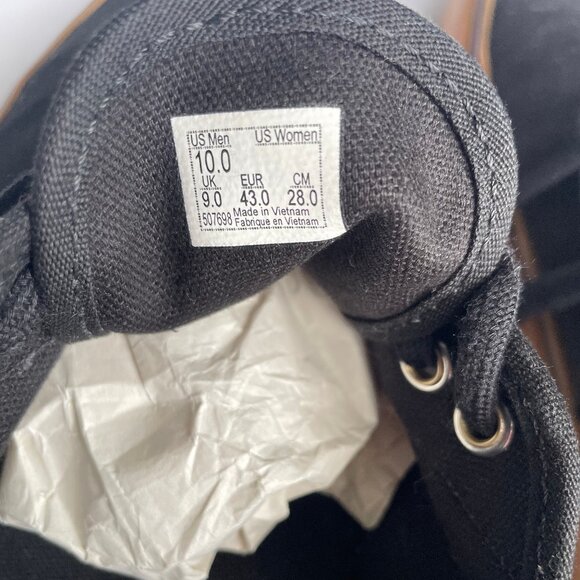Vans Authentic Black / Gum Size - Men's 10D US - Picture 6 of 6